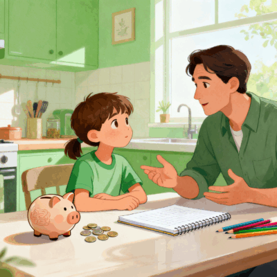 Conversaciones sobre dinero que vale la pena tener con los chicos